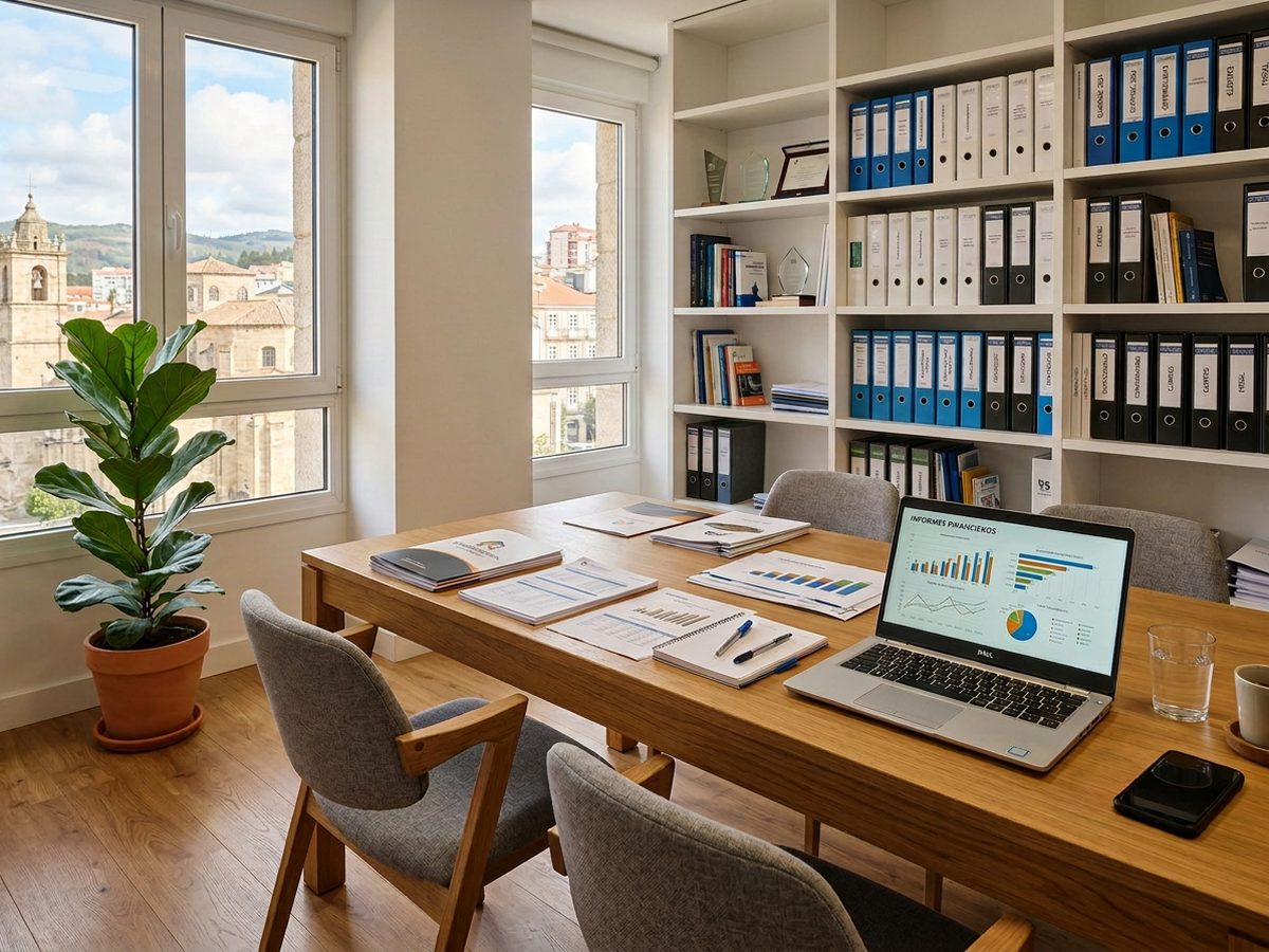 Asesores resolviendo dudas sobre autónomos y pymes en Ourense
